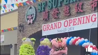 SF Market Grand Opening FULL Vid #SF #sfmarket #asianstore