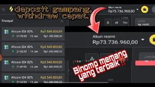 CARA DEPOSIT DAN PENARIKAN DANA DI BINOMO | TRADER PINRANG