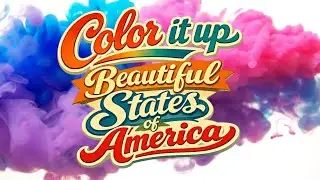 Color It Up | 50 States of America Song with Lyrics