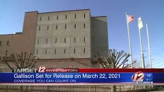 Federal prison system sets Gallison's release date for March 2021