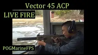 Kriss Vector 45-ACP Live Fire Review Feat RJ