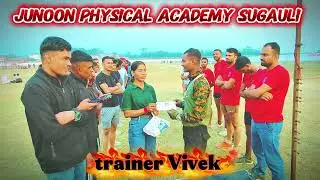 Junoon physical academy sugauli #trending #viral #motivation #sports #explore #running #army #tiktok
