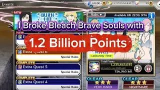 Farming the Point Event to the Extreme &ndash; Over 1 BILLION Points! | Bleach Brave Souls