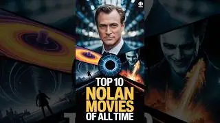 TOP 10 BEST CHRISTOPHER NOLAN MOVIES 😍 #shorts