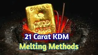 21 Carat KDM melting methods|| 875 Hallmark kdm melting|| Gold kdm melting calculation methods