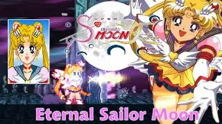 Eternal Sailor Moon Difficulty 5 Clear | Let's Play Super Moon Fighter DX