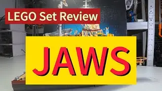 (2024) LEGO Ideas 21350 JAWS Diorama Build & Review
