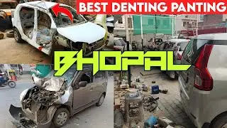 Best Denting Panting Service in Bhopal | Car Detailing | Car Repair | #carrepairshop #car car