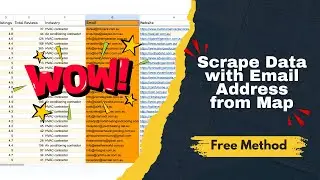 How to Scrape Data from Google Maps for Free with Email | Cold Outreach Made Easy for Marketers!