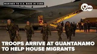 North Carolina Marines head to Guantanamo Bay to help with housing tens of thousands of migrants