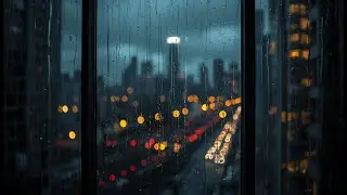 Melancholic City Rain 🌧️ Sad Piano Music for Studying & Sleeping | Focus Music Lab