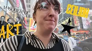 seeing 10 days of theatre in NYC with a Baltimore sidequest - a theatre travel vlog