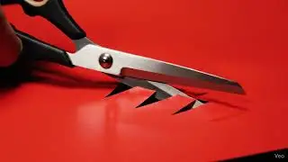 Warning: Self-Operating Scissors (AI Stop Motion)