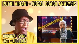 Vocal Coach Analysis - PUTRI ARIANI x Americas Got Talent 2023 Audition #agt #vocalcoach #reaction