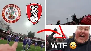WTF 91st MINUTE WINNER- Accrington Stanley vs Rotherham