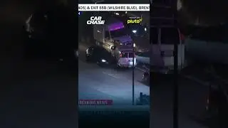 Assault Suspect ends police chase with a wrong-way crash on the freeway! #shorts
