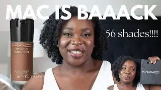 New MAC Studio Radiance Serum Powered Foundation #maccosmetics