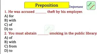 #prepositions practice set (46) questions for all exams #competitiveexams  #englishacademybydeepakkr
