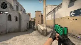 MAC-10 Malachite Minimal Wear - CSGO SKIN SHOWCASE