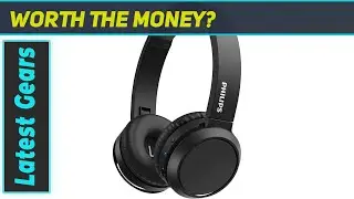 Immersive Bass Bliss: Philips H4205 On-Ear Wireless Headphones Review