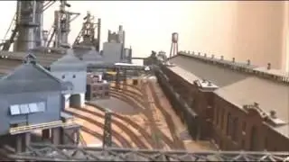 N Scale Steel Mill Model