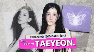 Taeyeon 태연 Panorama Album Digipack Ver [review] - BudiKalcer
