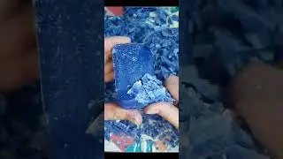 soap carving video/asmr video/white blue set/режу сухое мыло/бело голубой сет/