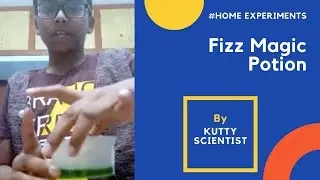 Fizz Magic Potion | Baking soda with Citric acid  Science Experiment | By Kutty Scientist