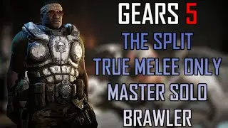 Gears 5 Master Solo Escape - The Split - True Melee Only (Brawler)