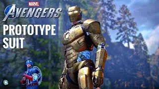 Iron Man &ldquo;Prototype Armour&rdquo; Gameplay - Marvel's Avengers