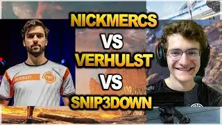 VERHULST Encounters Snip3down team & nickmercs team in Rank | WHO WIN?