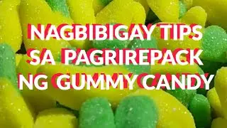 Mga Hakbang sa Pagrepack ng Gummy Banana  Candy #gummies #repackingtips @mrdigs7