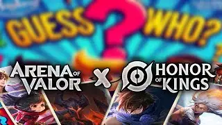 &iquest;QUIEN ES QUIEN? AOV x HOK COMPARATIVA [ CAZADORES ] - SEMPITERNO