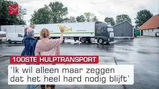 Aardappelpuree, fietsen en sjoelbakken: honderdste hulptransport naar Oekra&iuml;ne | Omroep Flevoland