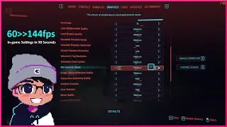 Cyberpunk 2077 PC Optimization in 90 Seconds | No Bullsh*t