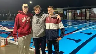 Day in a life of a D1 Swimmer: MEET DAY!