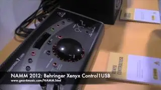 NAMM 2012: Контроллер монитора Behringer Control1USB