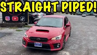 We Straight Piped a 2021 Subaru WRX Turbo!