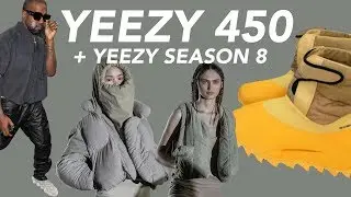 ADIDAS YEEZY 450 FIRST LOOK + YEEZY SEASON 8 REVIEW
