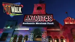 Antojitos Authentic Mexican Food - Crowded Monday Night at Universal CityWalk