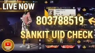 SANKIT 777 FF is live! FF max level uid send kar
