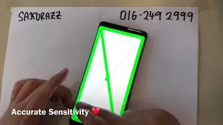 (Sensitivity Test) T-Max Full Glue UV Tempered Glass for S9 S9Plus Note8 S8 S8Plus