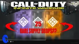 25 RARE SUPPLY DROPS = BEST WEAPON IN *INFINITE WARFARE?*