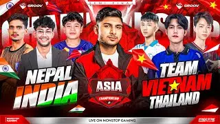 ASIA CHAMPIONSHIP INT SEMI FINAL DAY-3 🔥🥶 || NG, S8UL, UG 🇮🇳 vs WAG, CPX 🇻🇳, AVD 🇹🇭 #nonstopgaming