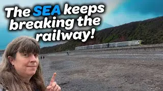 Discovering the Dawlish Sea Wall while visiting every station on the Riviera Line