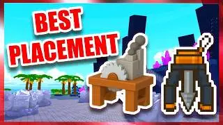 BEST PLACEMENT For AUTOCHOPPER And AUTOMINER In Roblox Build An Island
