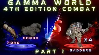 Gamma World 4e - Combat (Part 1)