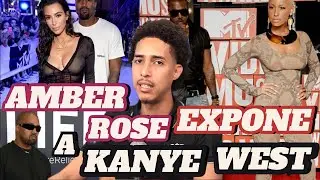 AMBER ROSE EXPONE LOS PENSAMIENTOS OSCUROS DE KANYE WEST