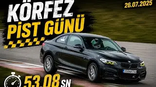 26.07.2025 Lapis Akademi Pist G&uuml;n&uuml; BMW 220d PB 53.08 sec / Tosfed K&ouml;rfez Yarış Pisti