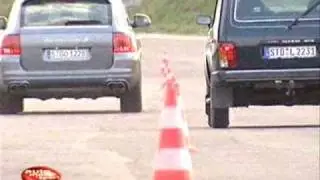 LADA 4x4 Niva vs Porsche Cayenne